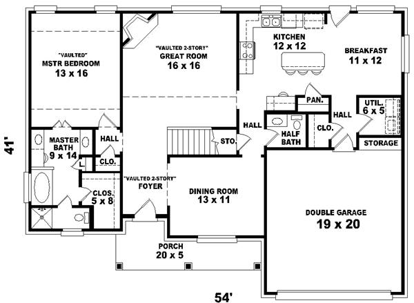 Main Floor Plan: 6-369