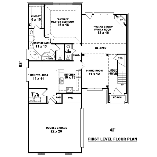Main Floor Plan: 6-427