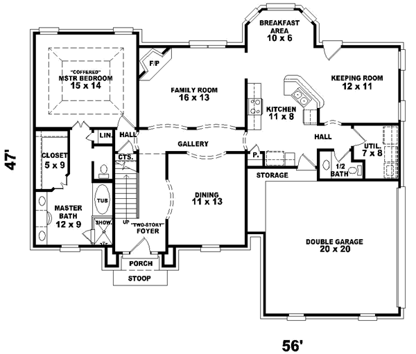 Main Floor Plan: 6-458