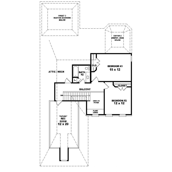 Upper/Second Floor Plan:6-485