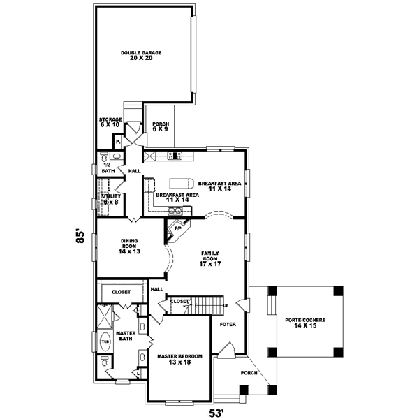 Main Floor Plan: 6-487
