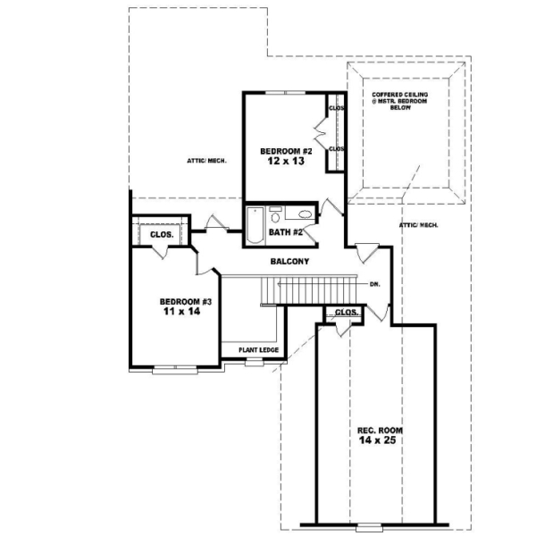 Upper/Second Floor Plan:6-495