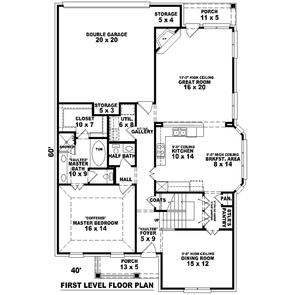 Main Floor Plan: 6-501