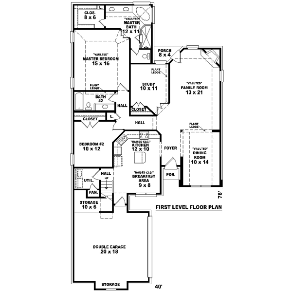 Main Floor Plan: 6-556