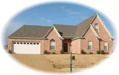 Traditional house plans 6-565 - front exterior, 2,022 sq ft, 4 bed, 3 bath house plans | Monster House Plans
