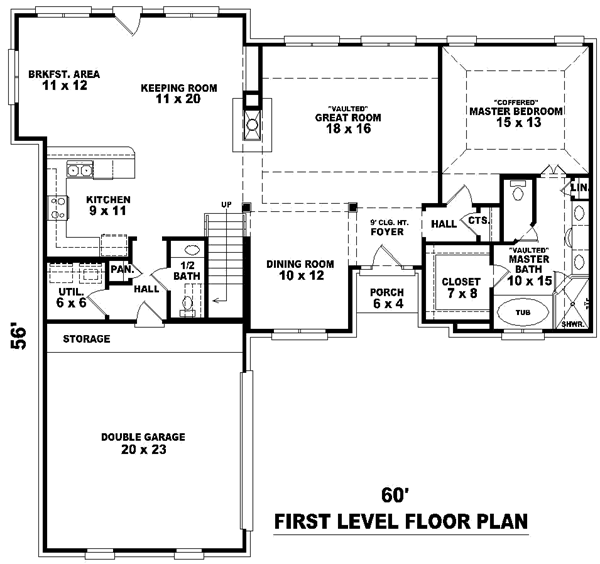 Main Floor Plan: 6-574