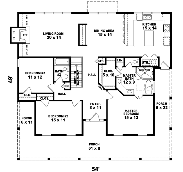 Main Floor Plan: 6-628