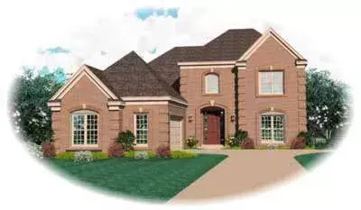Traditional house plans 6-652 - front exterior, 2,991 sq ft, 3 bed, 2 bath house plans | Monster House Plans