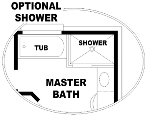 Traditional Style Home Design Plan: 6-653