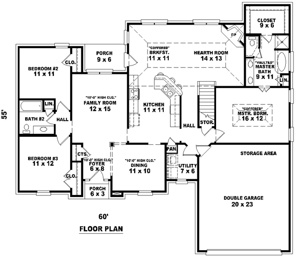 Main Floor Plan: 6-660