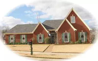 Traditional house plans 6-676 - front exterior, 2,159 sq ft, 4 bed, 3 bath house plans | Monster House Plans