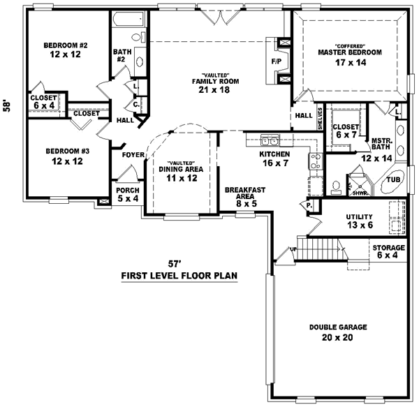 Main Floor Plan: 6-707
