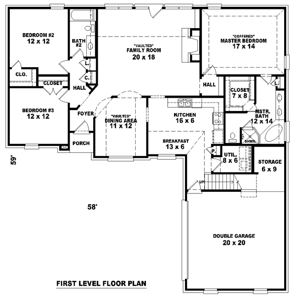 Main Floor Plan: 6-712