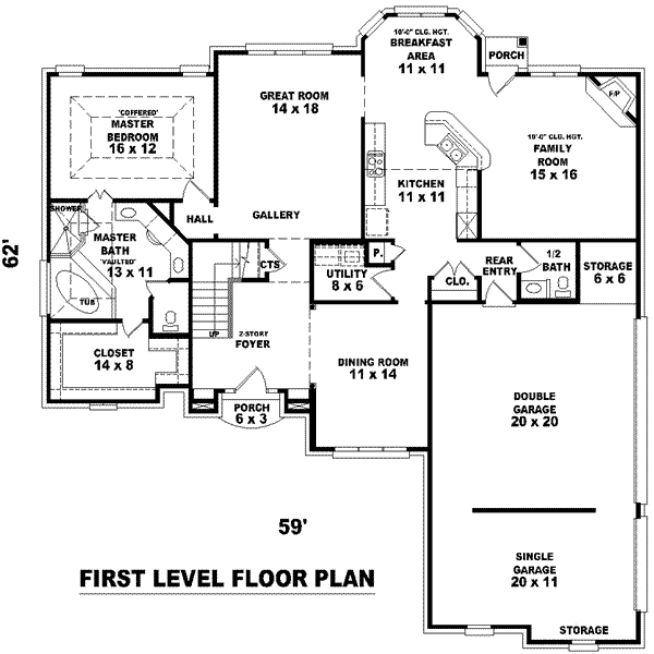 Main Floor Plan: 6-737