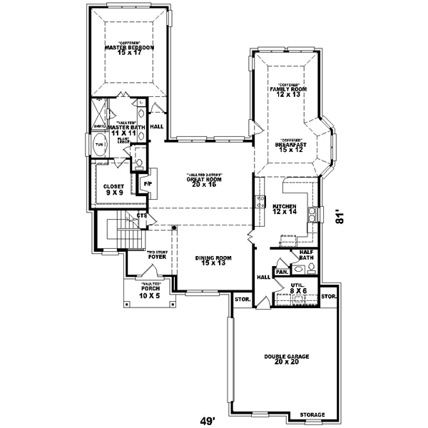 Main Floor Plan: 6-752