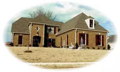 Traditional house plans 6-777 - front exterior, 3,394 sq ft, 4 bed, 3 bath house plans | Monster House Plans