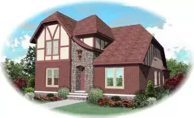 English Country house plans 6-803 - front exterior, 3,306 sq ft, 3 bed, 3 bath house plans | Monster House Plans