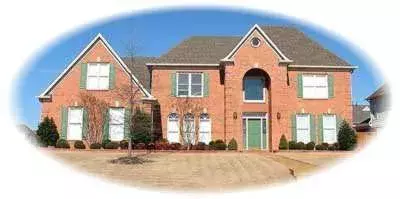European house plans 6-854 - front exterior, 3,233 sq ft, 4 bed, 3 bath house plans | Monster House Plans