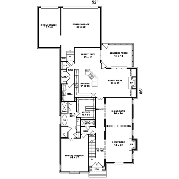 Main Floor Plan: 6-892