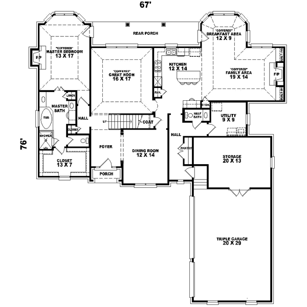 Main Floor Plan: 6-905
