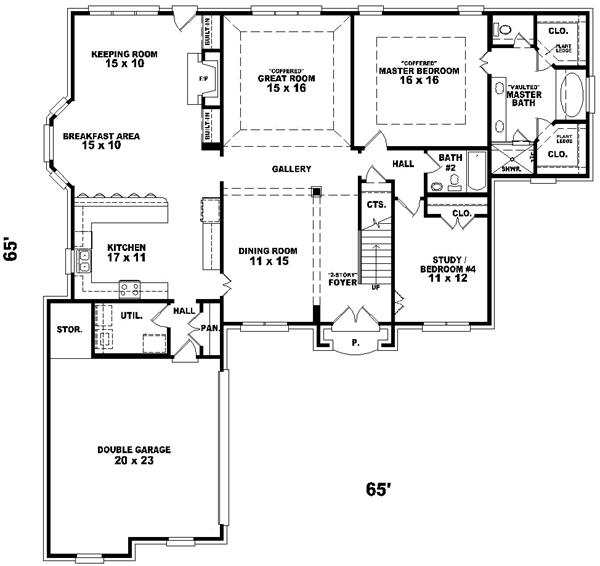 Main Floor Plan: 6-939