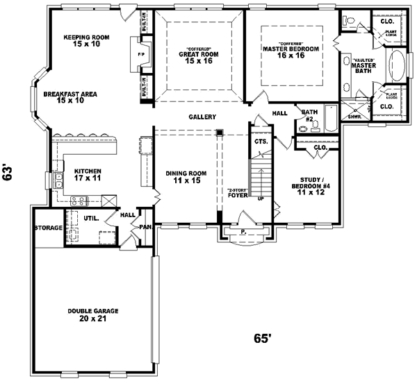 Main Floor Plan: 6-943
