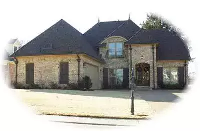 Southern Colonial house plans 6-950 - front exterior, 3,178 sq ft, 3 bed, 3 bath house plans | Monster House Plans