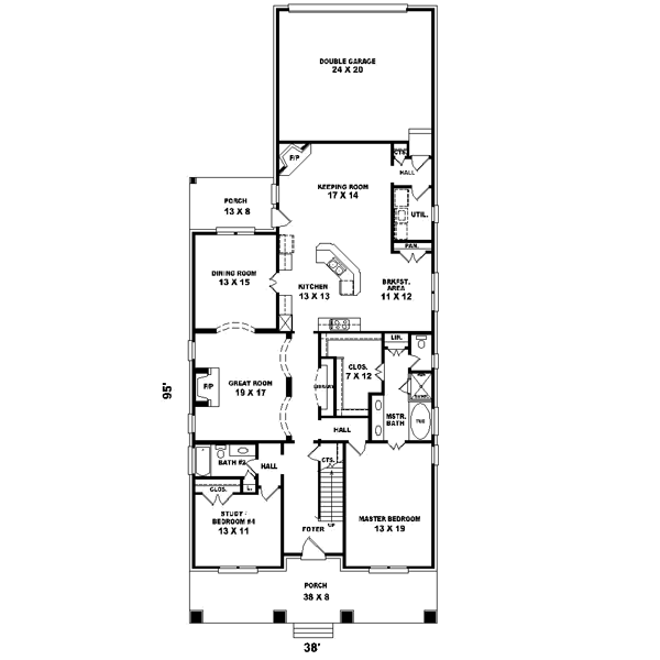 Main Floor Plan: 6-956