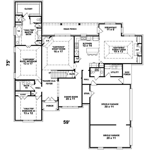 Main Floor Plan: 6-972