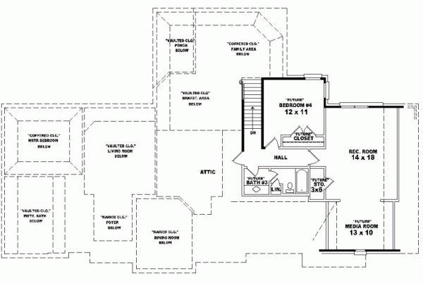 Upper/Second Floor Plan:6-984