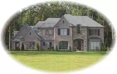 European house plans 6-993 - front exterior, 4,005 sq ft, 4 bed, 3 bath house plans | Monster House Plans