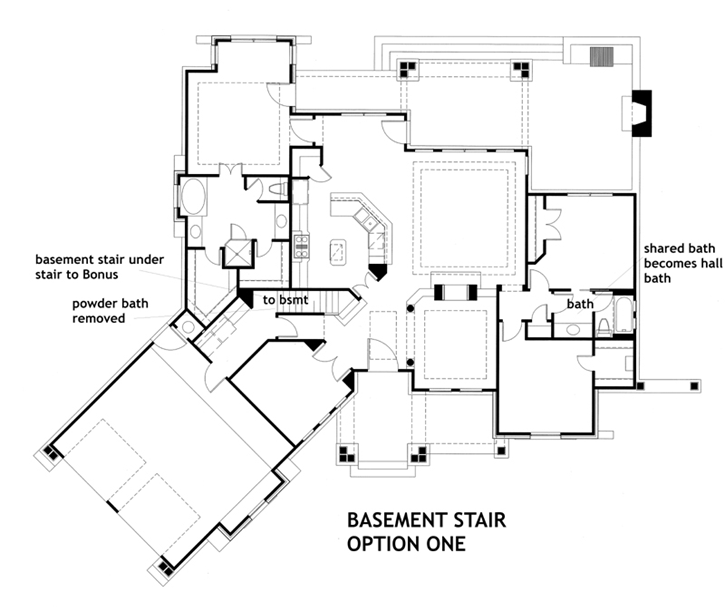 Mountain-or-rustic Style House Plans 61-102