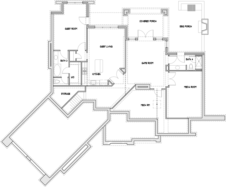 Lower Floor Plan:61-108