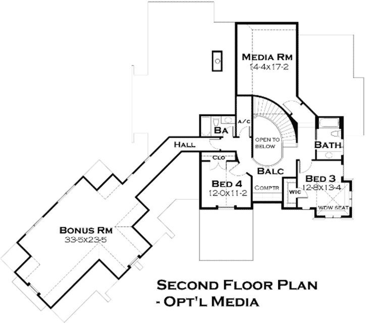Mountain-or-rustic Style House Plans 61-113