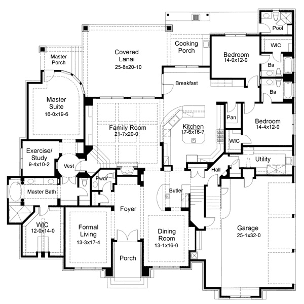 Main Floor Plan: 61-188