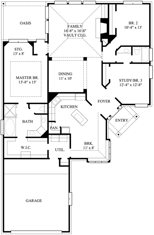 Main Floor Plan: 62-101