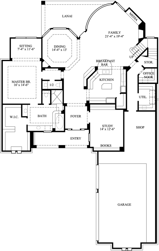 Main Floor Plan: 62-141