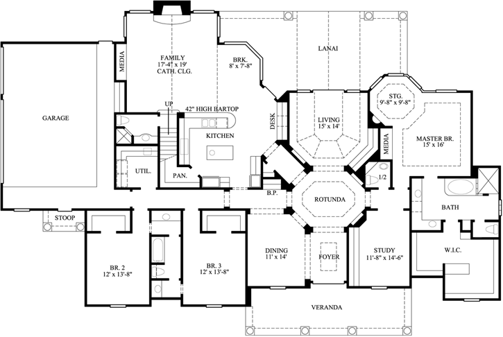 Main Floor Plan: 62-162