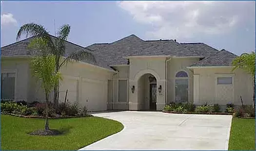 Mediterranean house plans 62-169 - front exterior, 3,304 sq ft, 3 bed, 4 bath house plans | Monster House Plans