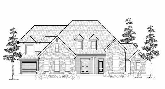 Country house plans 62-170 - front exterior, 3,305 sq ft, 4 bed, 3 bath house plans | Monster House Plans