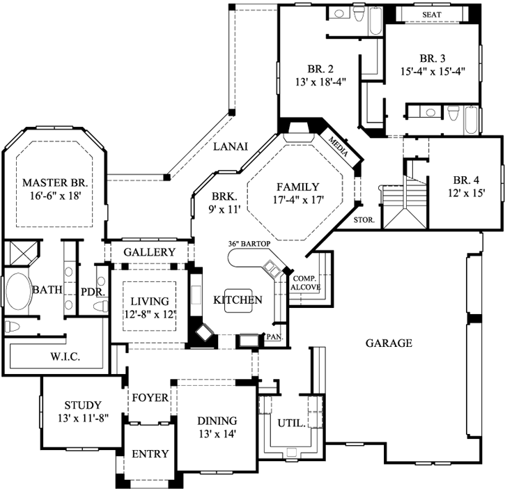 Main Floor Plan: 62-191
