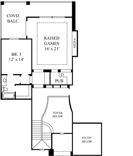 Upper/Second Floor Plan:62-200