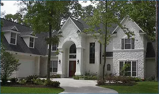 Traditional house plans 62-205 - front exterior, 3,613 sq ft, 3 bed, 3 bath house plans | Monster House Plans
