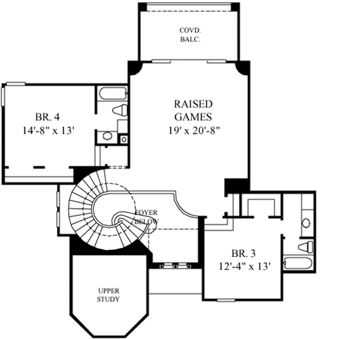Upper/Second Floor Plan:62-228
