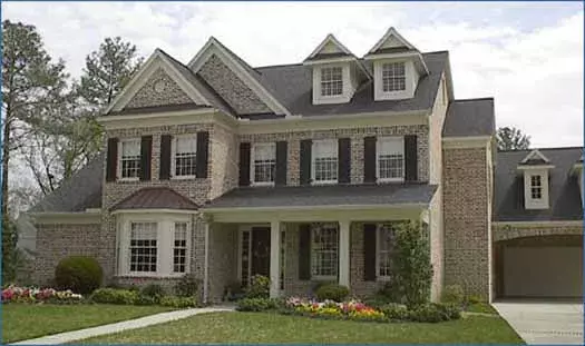 Southern Colonial house plans 62-239 - front exterior, 3,804 sq ft, 4 bed, 3 bath house plans | Monster House Plans