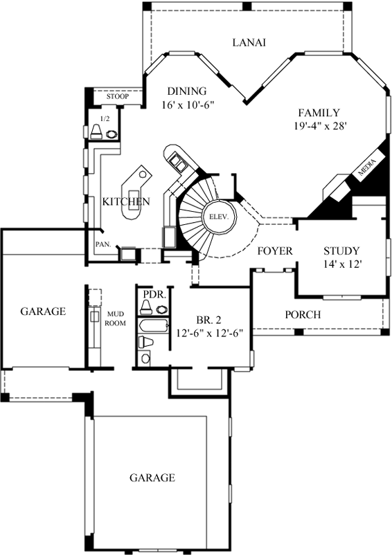 Main Floor Plan: 62-240