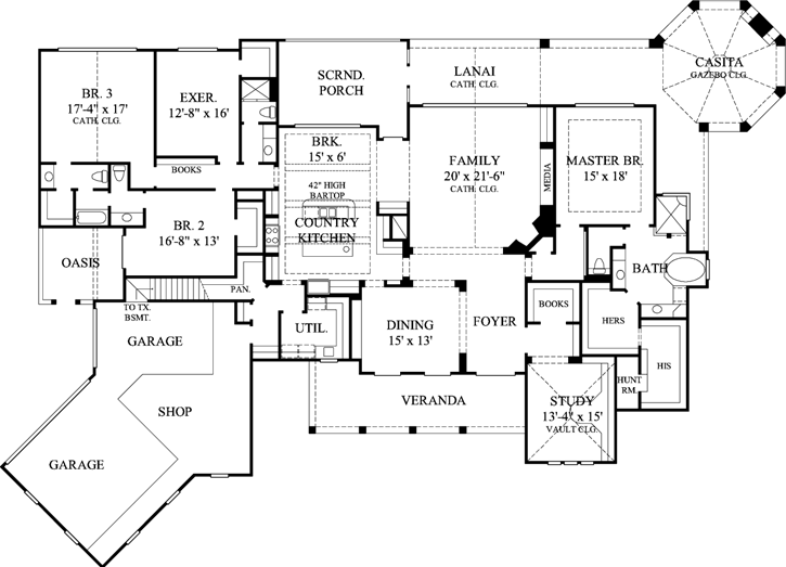 Main Floor Plan: 62-264