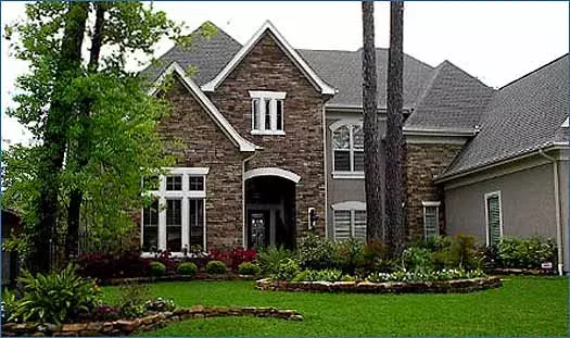 Traditional house plans 62-286 - front exterior, 4,108 sq ft, 4 bed, 3 bath house plans | Monster House Plans
