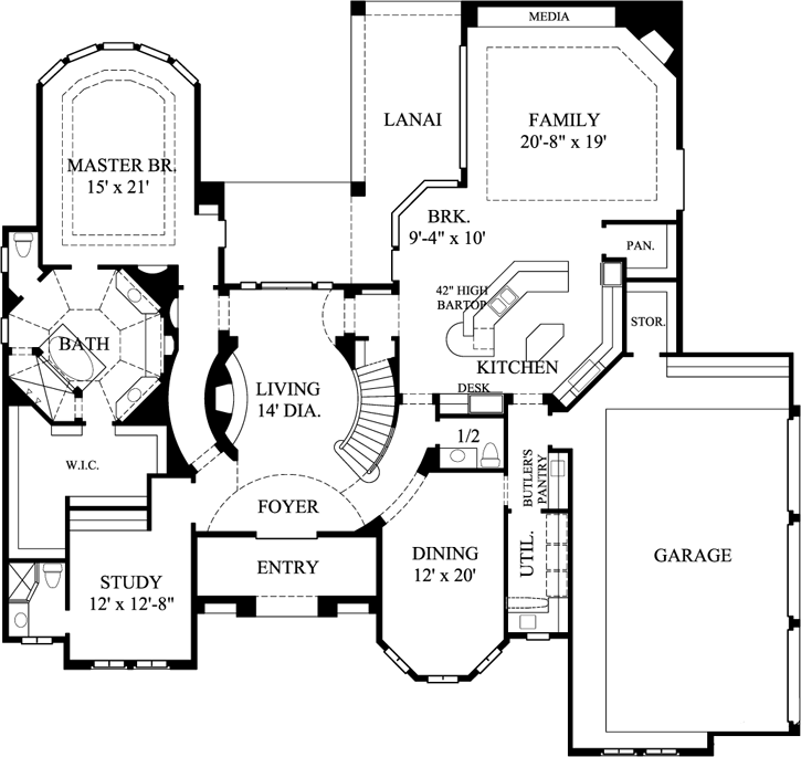 Main Floor Plan: 62-293