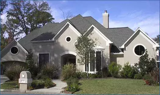 Traditional house plans 62-296 - front exterior, 4,156 sq ft, 4 bed, 4 bath house plans | Monster House Plans